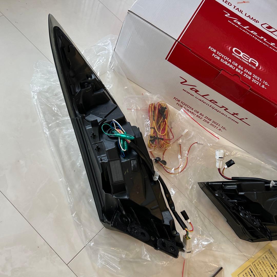 《13日最終特価》VALENTI　GR86　BRZ　ジュエル　LEDテールランプ
