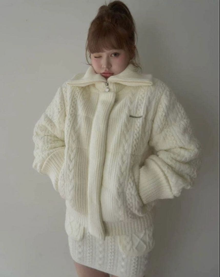 andmary Mary quilting knit jacket - メルカリ
