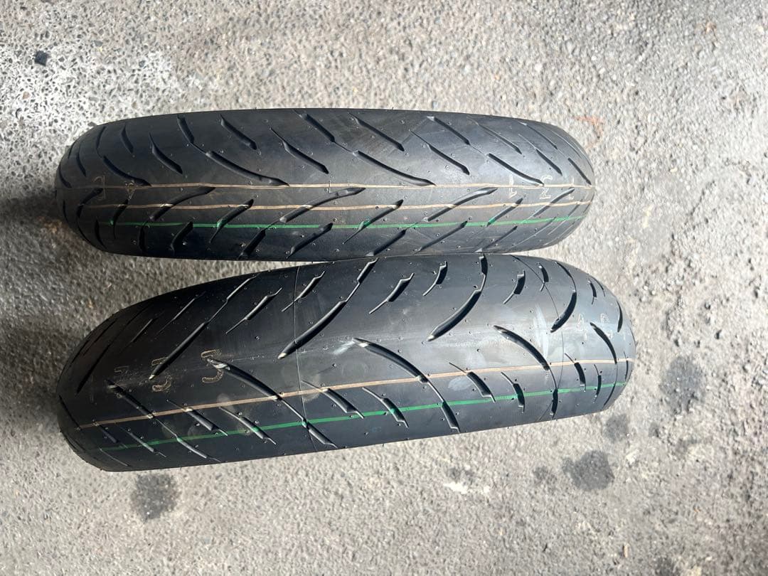送料込み室内保管 新車外しDUNLOP GPR300 前後セット DUNLOP（ダンロップ） [前後セット] 新品 GPR-300 130/70ZR16 180