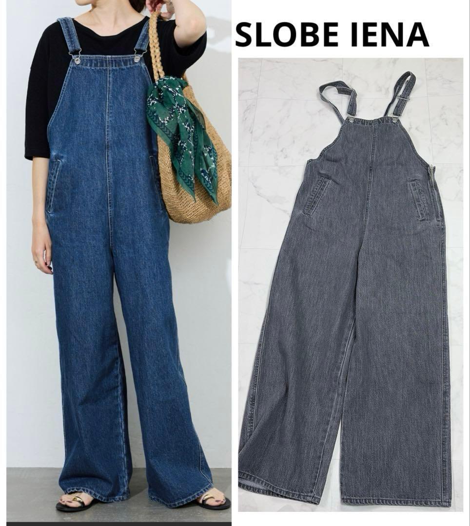 スローブイエナ LE DENIM BARE BK サロペット 25年製 ブラック - メルカリ