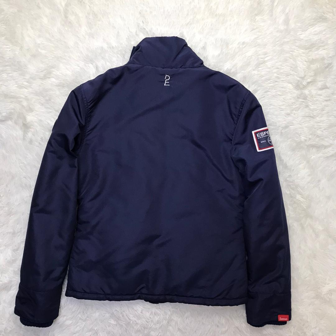 ESPERADO 中綿入りジャケット ドイツ 乗馬ブランド 袖口リブ ネイビー