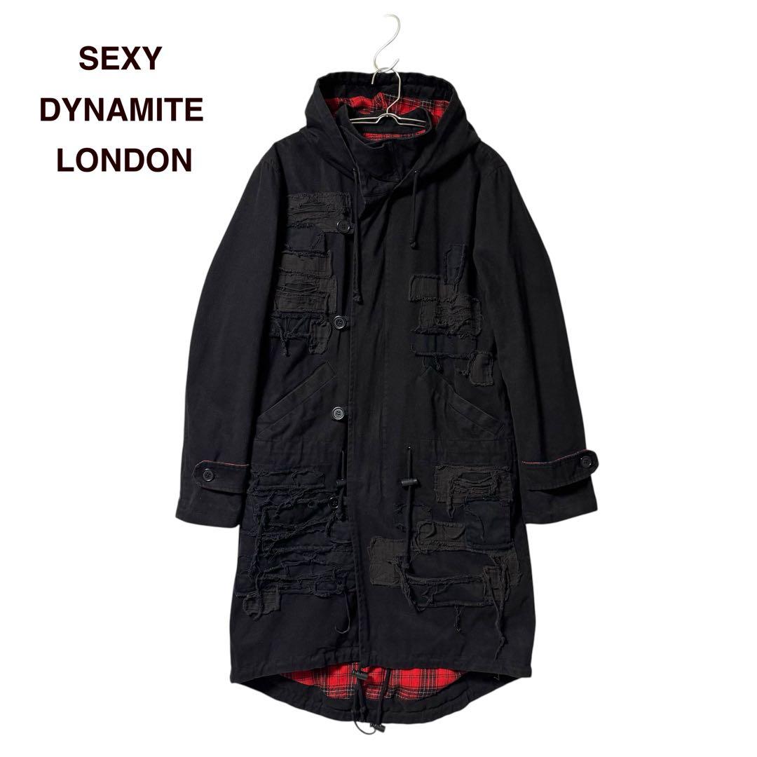 SEXY DYNAMITE LONDON モッズコート パンク ロック y2k モッズコートを使った「パンク」のメンズ人気ファッション