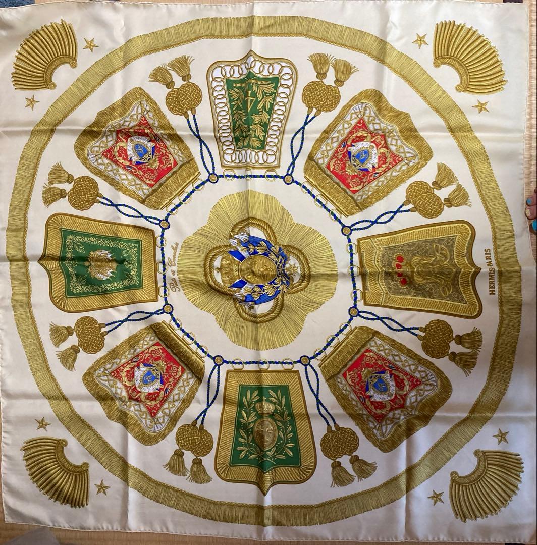 HERMES スカーフ Poste et Cavalerie シルク 100% Poste et Cavalerie scarf 80 - Black | Hermès USA