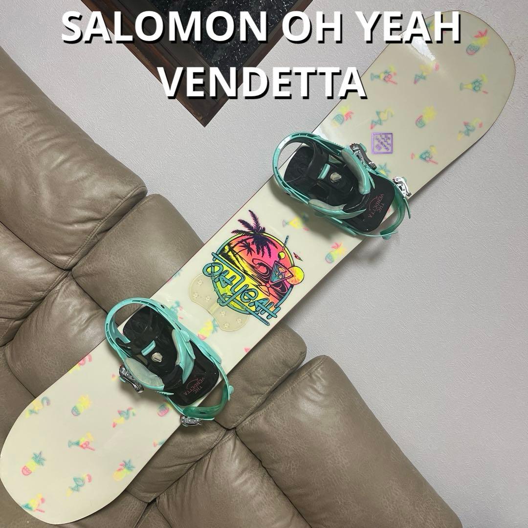 SALOMON OH YEAH 143 × SALOMON VENDETTA S - メルカリ