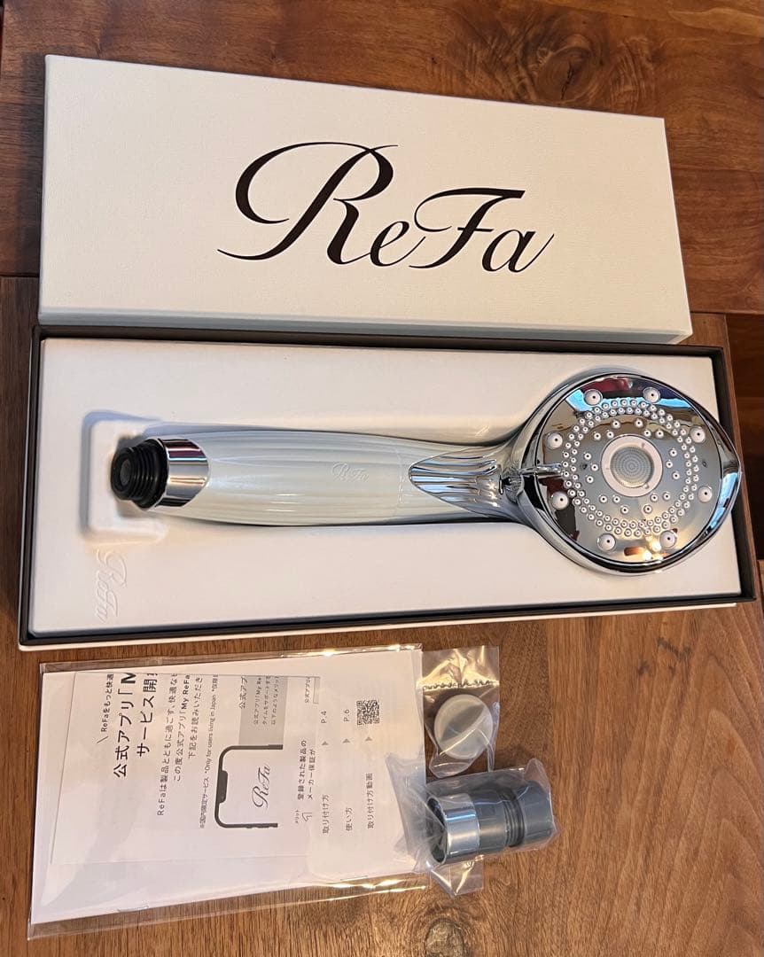 【新品】ReFa シャワーヘッド(FINE BUBBLE PURE) 定価3万 ReFa FINE BUBBLE PURE シャワーヘッド 美容 リファ シャワー | 愛知県