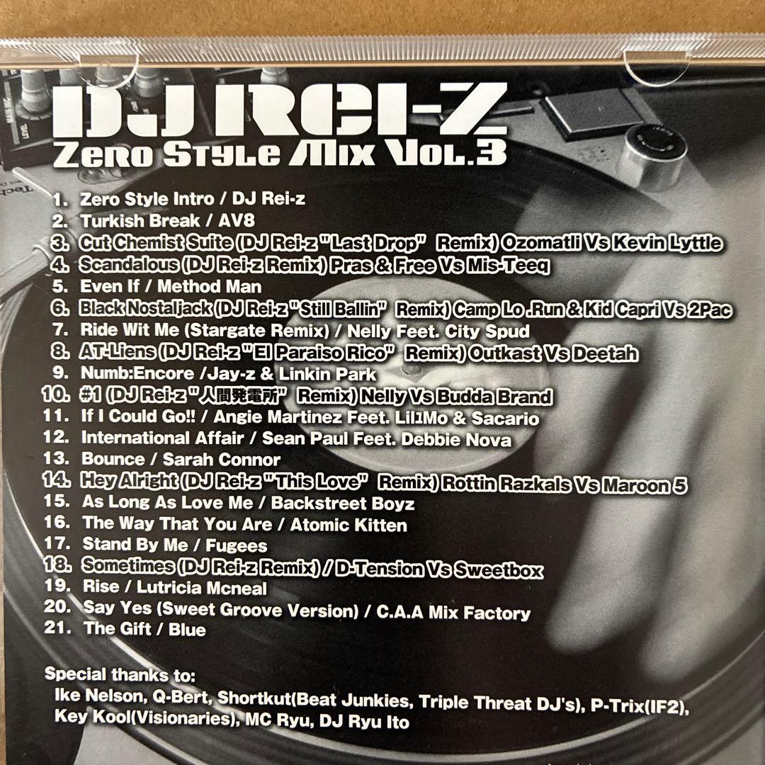 DJ ReI-Z MIX CD VOL.3 - メルカリ