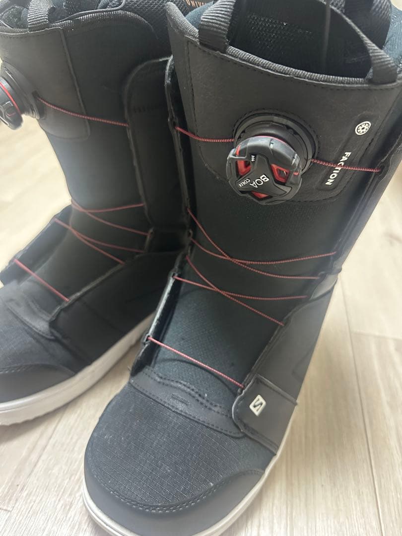 Salomonスノーボードブーツ サロモン ファクションボア28.0cm SALOMON（サロモン） スノーボード ブーツ ボア DIALOGUE DUAL BOA