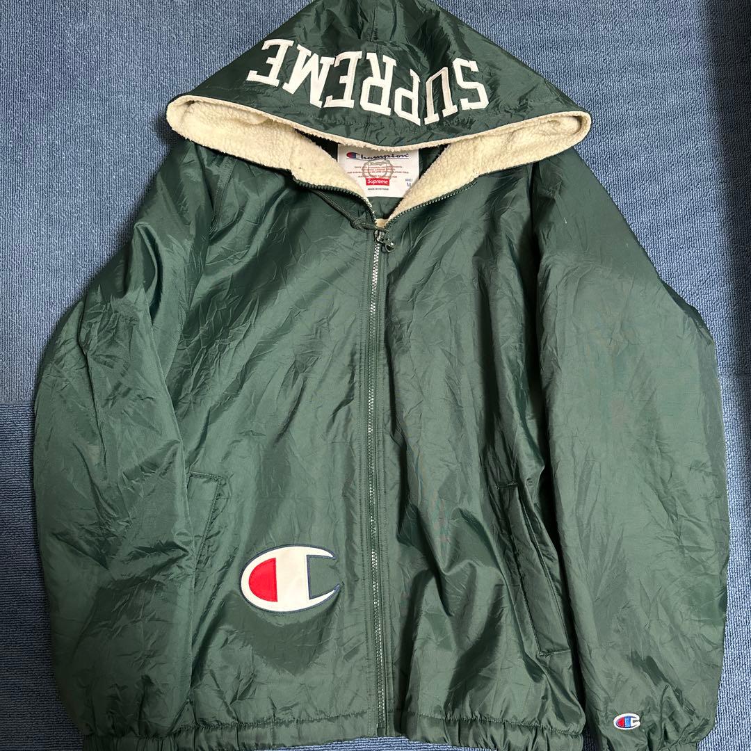 ジャケット・アウター Supreme Champion Sherpa Hooded Jacket Supreme Champion Sherpa Lined Hooded Jacket (FW17) - $210