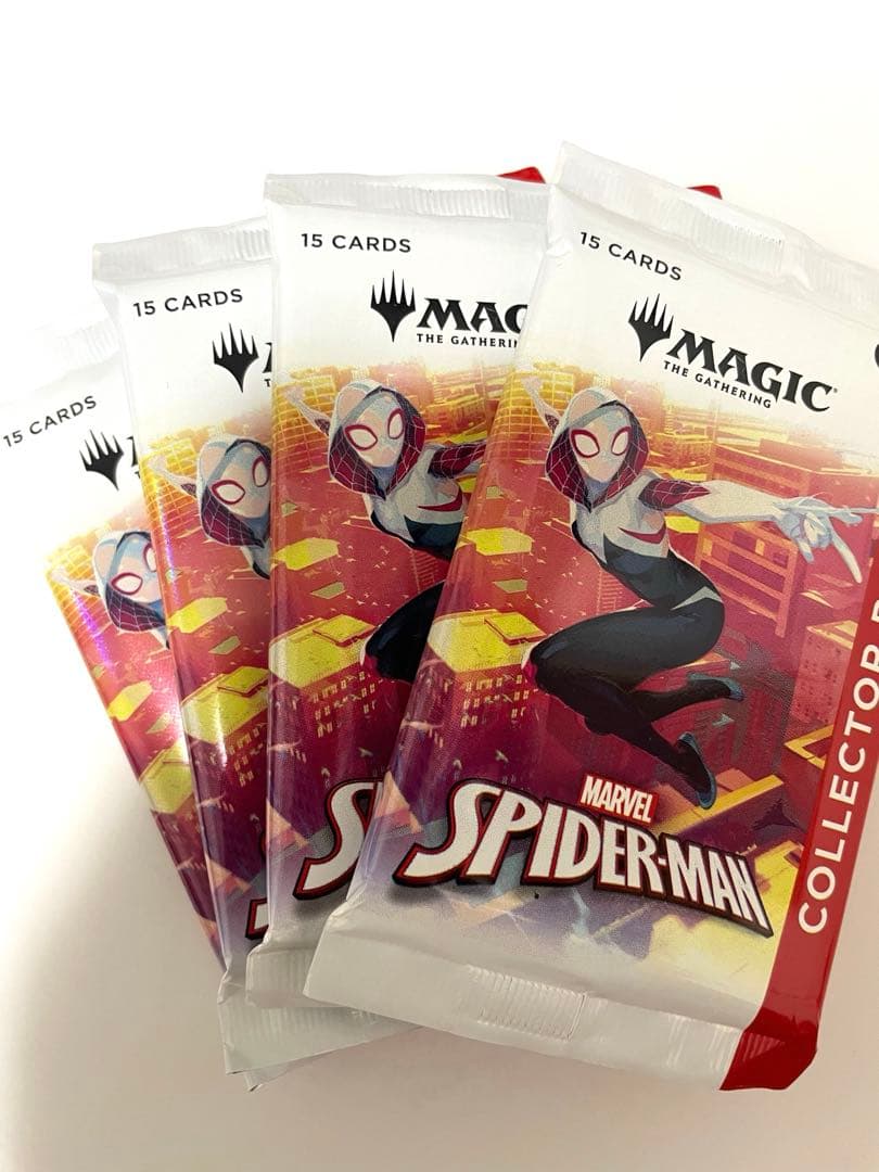 MTG スパイダーマン コレクターブースター (英) 4パックセット マーベル スパイダーマン コレクター・ブースター 日本語版 BOX【MTG