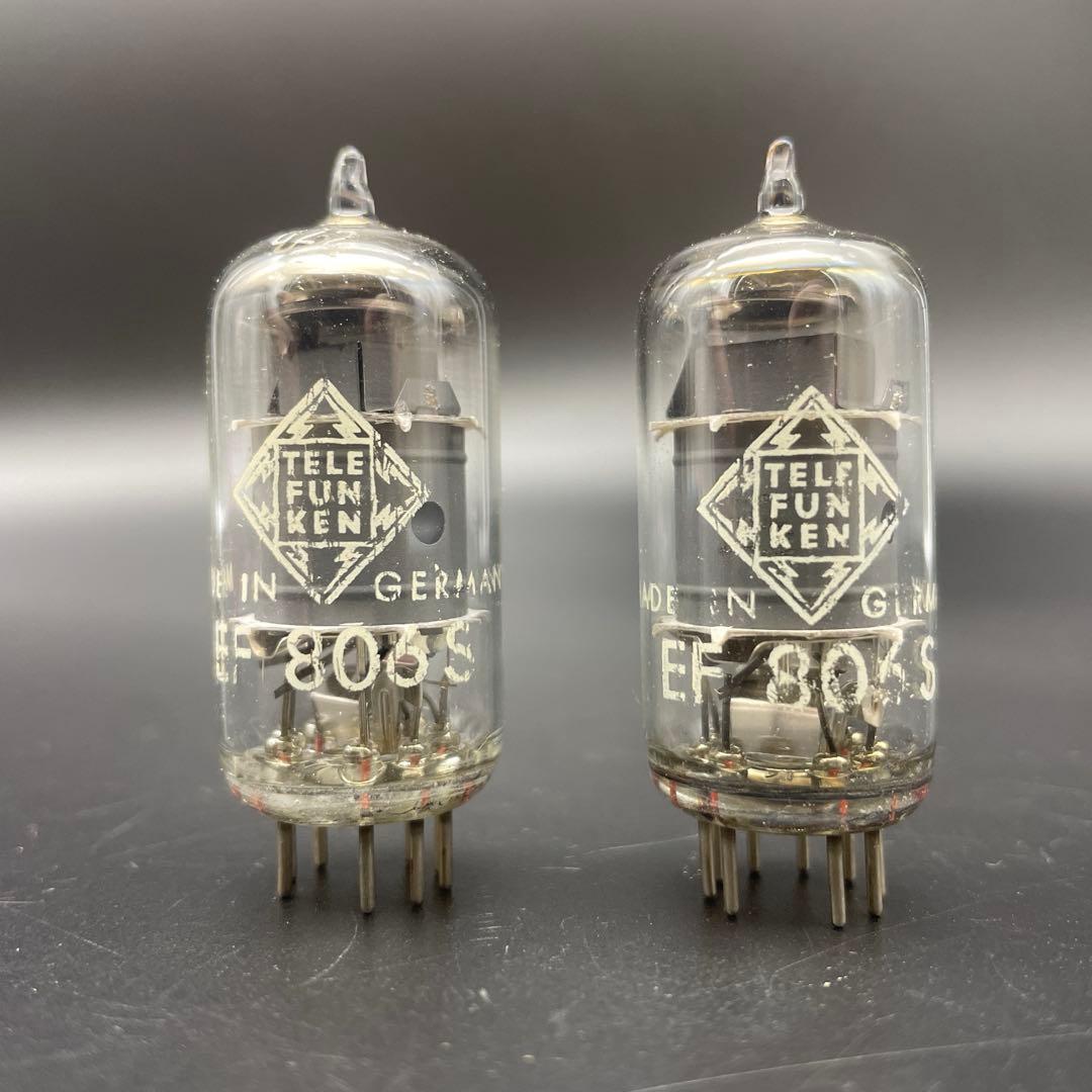 未使用◇あり】EF806S TELEFUNKEN ワンペア 真空管 (188) - メルカリ