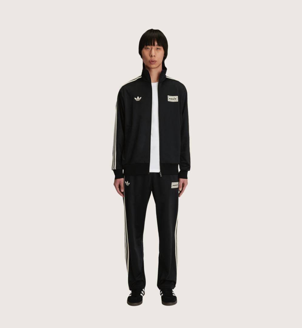 ADIDAS OASISファイヤーバードトラックトップ ジャケットブラック3XL