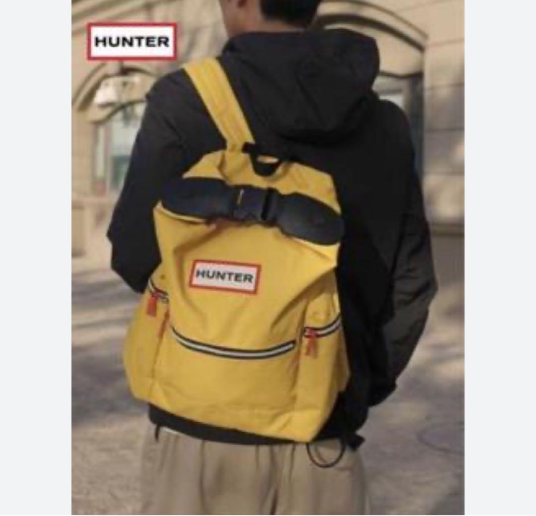 Hunter ハンター リュック バッグ 黄色 イエロー - メルカリ