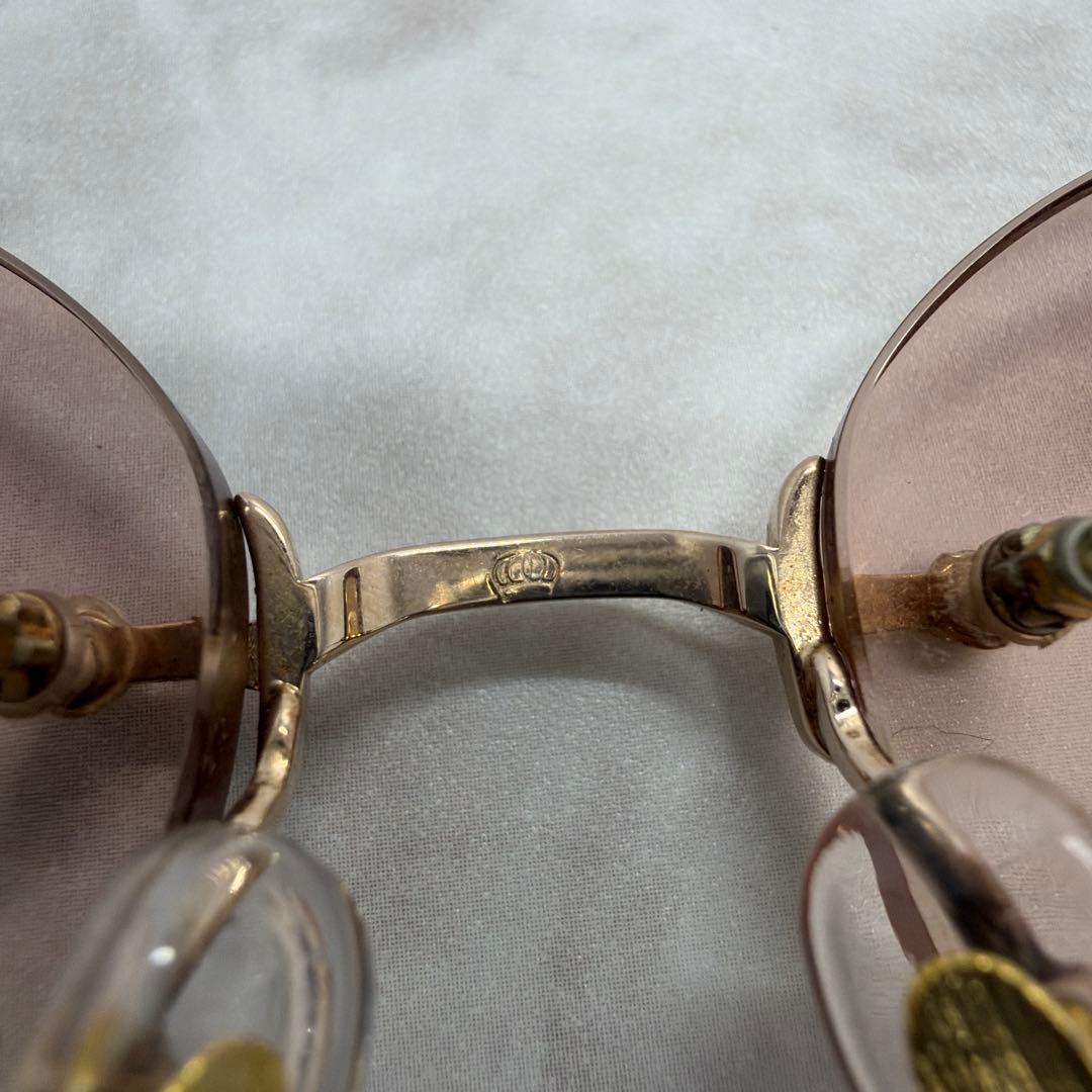 か*ギ様 LOUIS Century ルイスセンチュリー 18K 金 リムレスメ - メルカリ