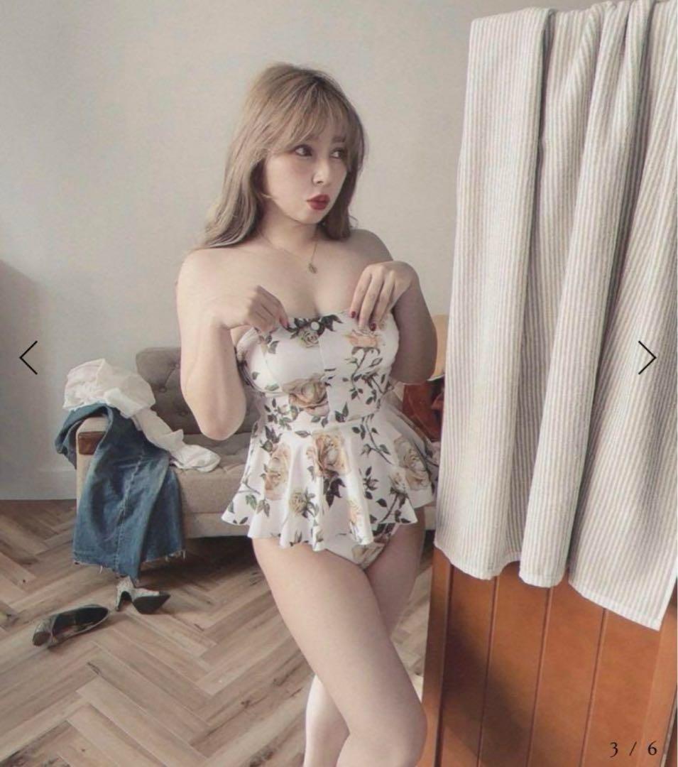 水着・ラッシュガード Pui flower peplum swimsuit 水着 サーフスーツ サーフィン ビーチウエア スイムウエア ラッシュ