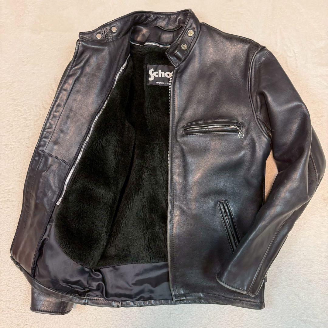 SCHOTT 641 ライダースジャケット 2way ライナー ブラック USA 楽天市場】【最短即日発送】ポイント10倍！Schott ショット USA LINE