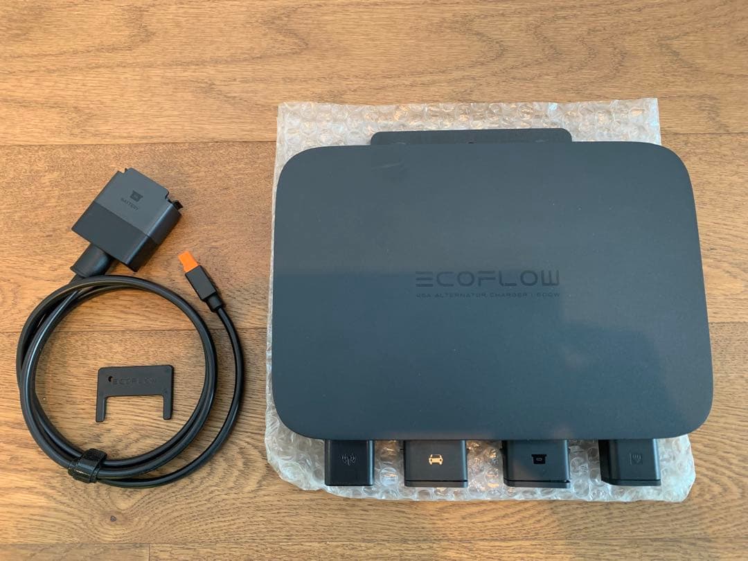 新品】EcoFlow 500W オルタネーターチャージャー　※車側ケーブルなし エコフロー 500Wオルタネーターチャージャー｜製品詳細まとめ