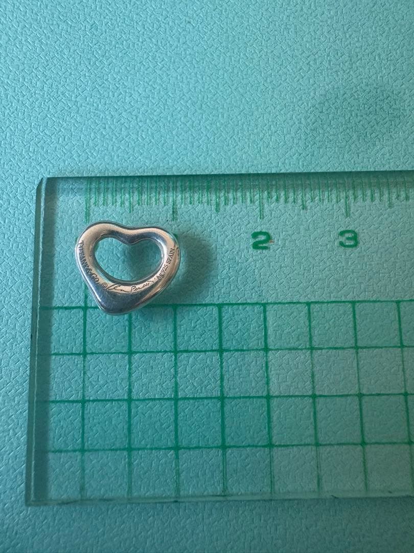 現行品 極美品ティファニー オープンハート ペンダント11mm - メルカリ