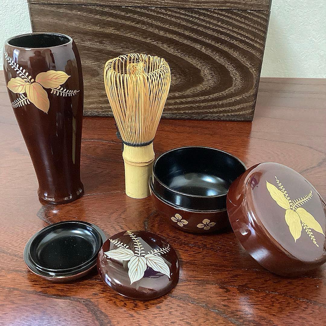 茶道具 指物師 仙水正之作 桑茶箱 茶箱手前セット - メルカリ