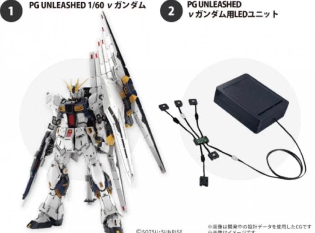 RX-93 Vガンダム PG 1/60 LED ユニット付き　本日発送 ガンプラ最新＆最高峰！PGU 1/60 νガンダム 発売中！ | こーのーどちゃ