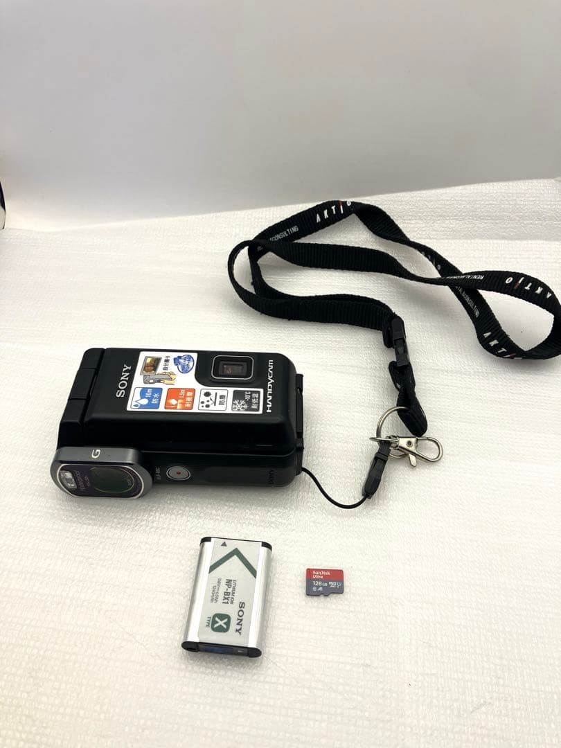 美品 希少SONY 防水デジタルHDビデオカメラレコーダー HDR-GWP88 Amazon.co.jp: SONY ビデオカメラ HANDYCAM GWP88V 内蔵メモリ16GB 10m