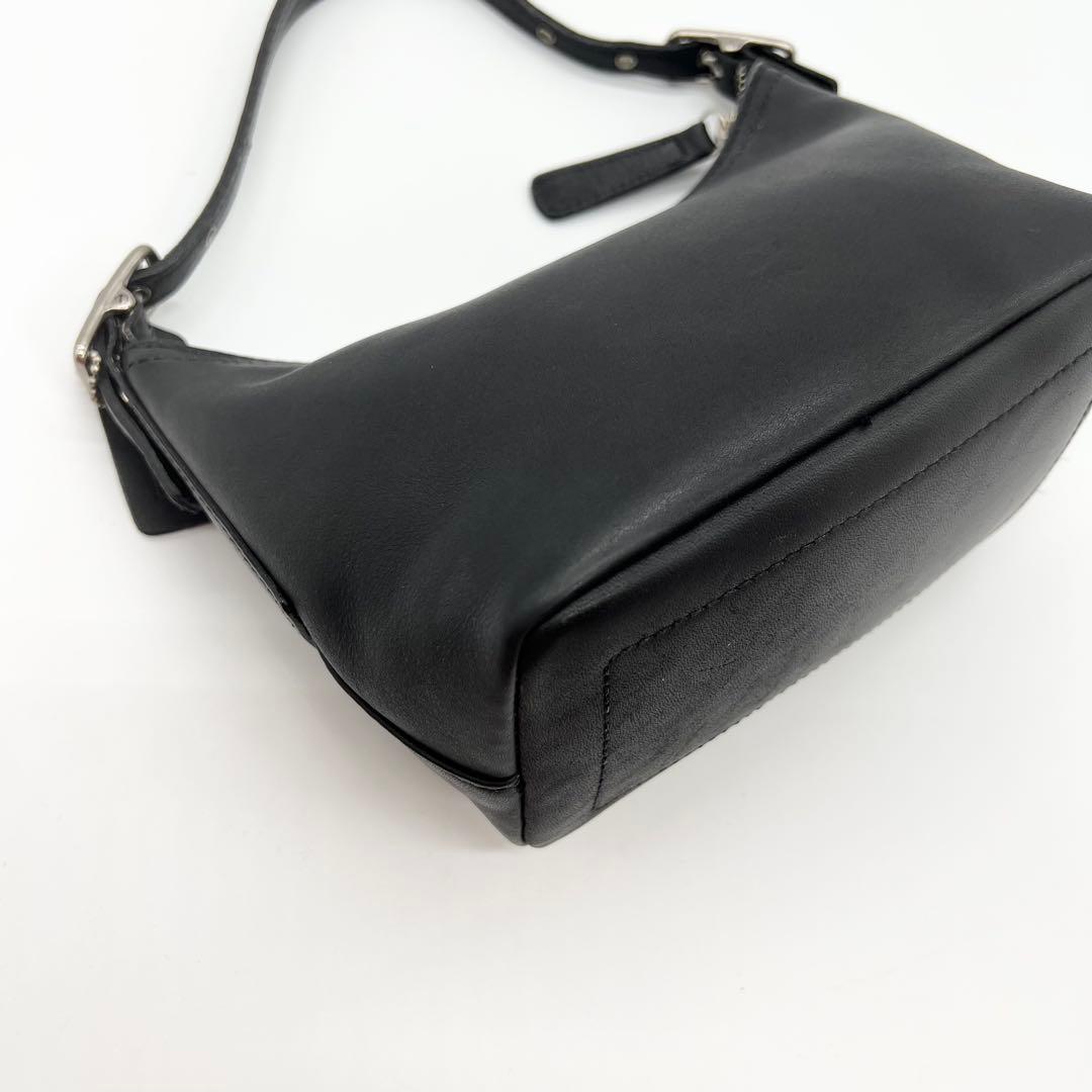 Old Coach 9844 Shoulder bag Leather y2k - メルカリ