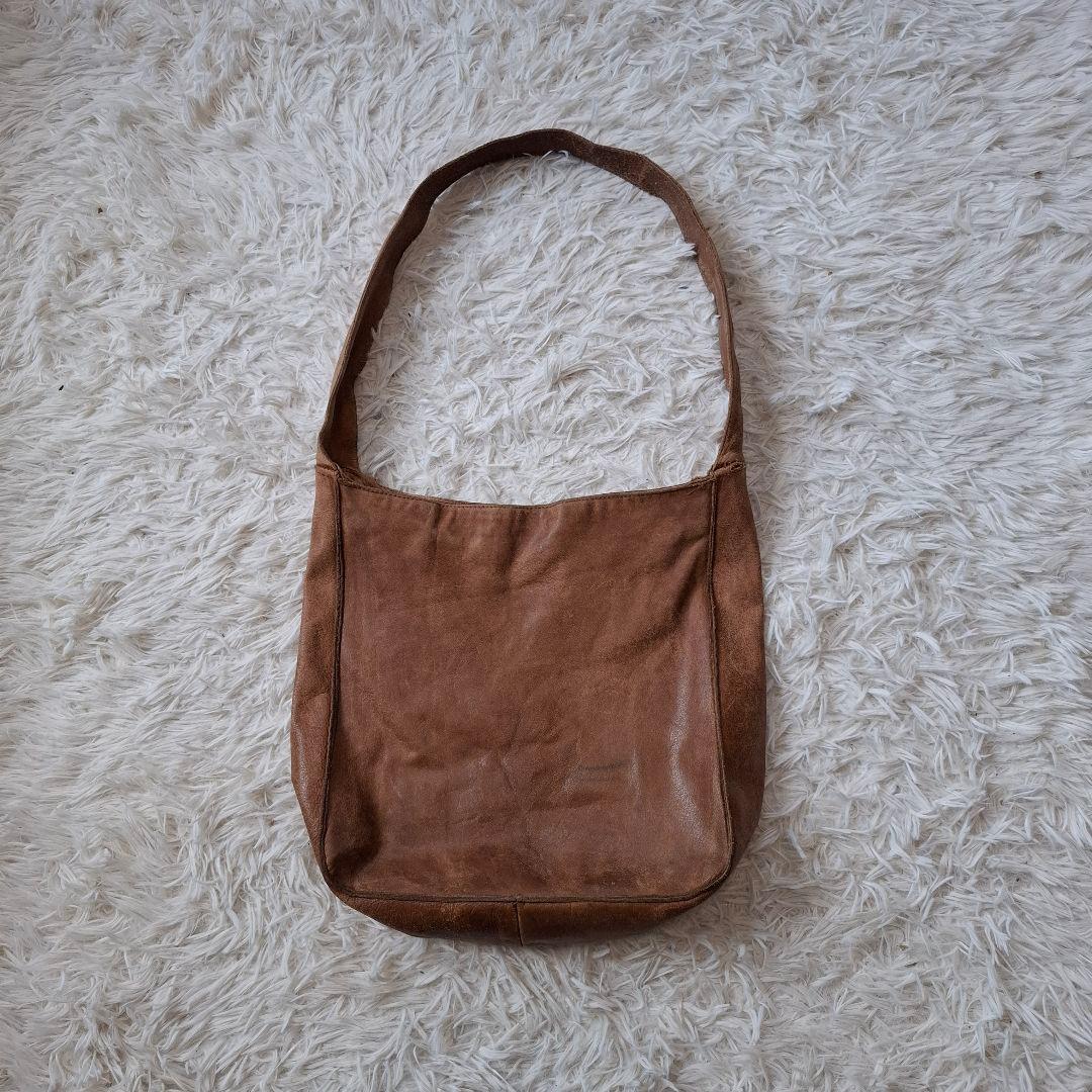 A.P.C. 90s フランス製 レザー ショルダーバッグ トートバッグ - メルカリ