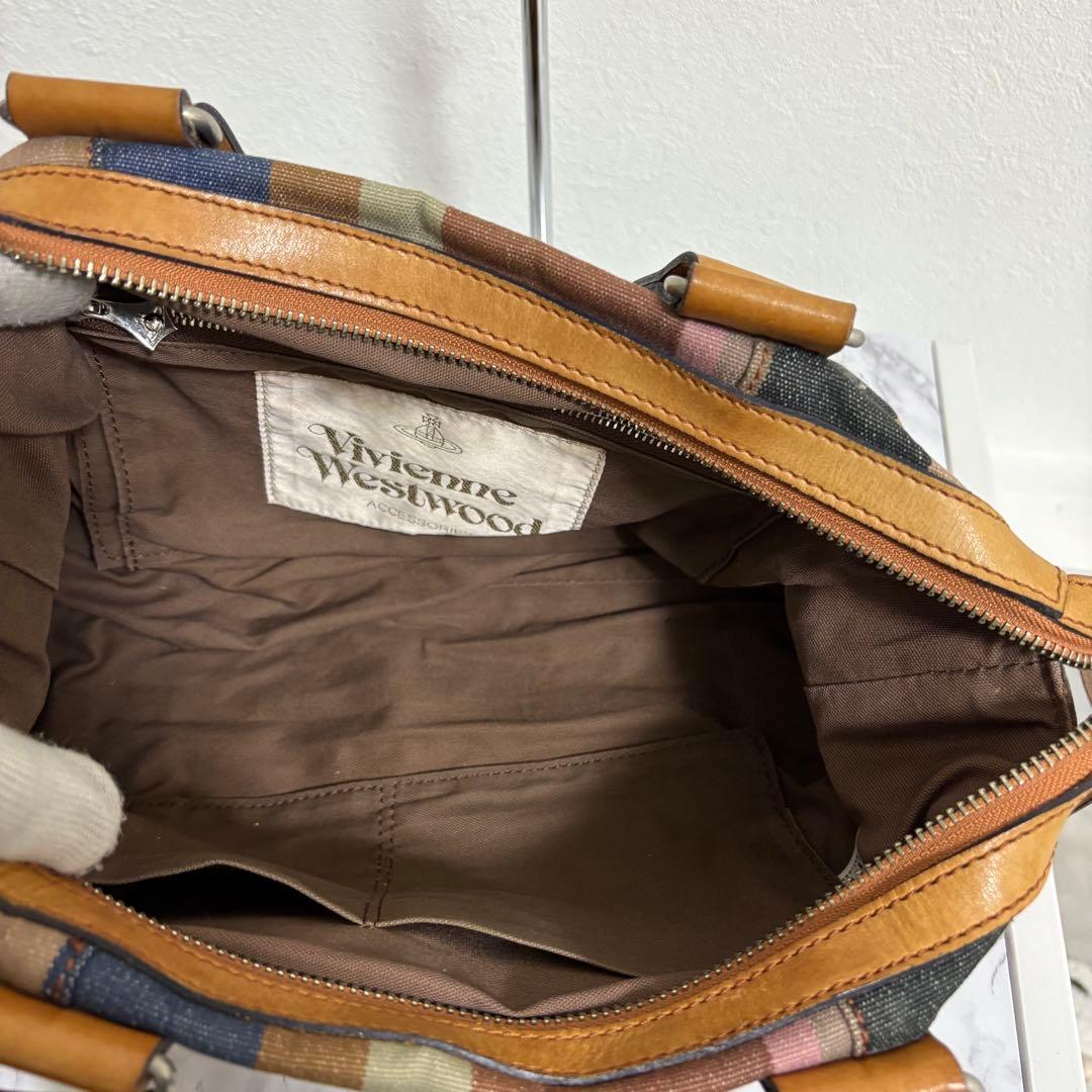 Y2K vivienne westwood 肩掛け ミニボストンバッグ オーブ - メルカリ