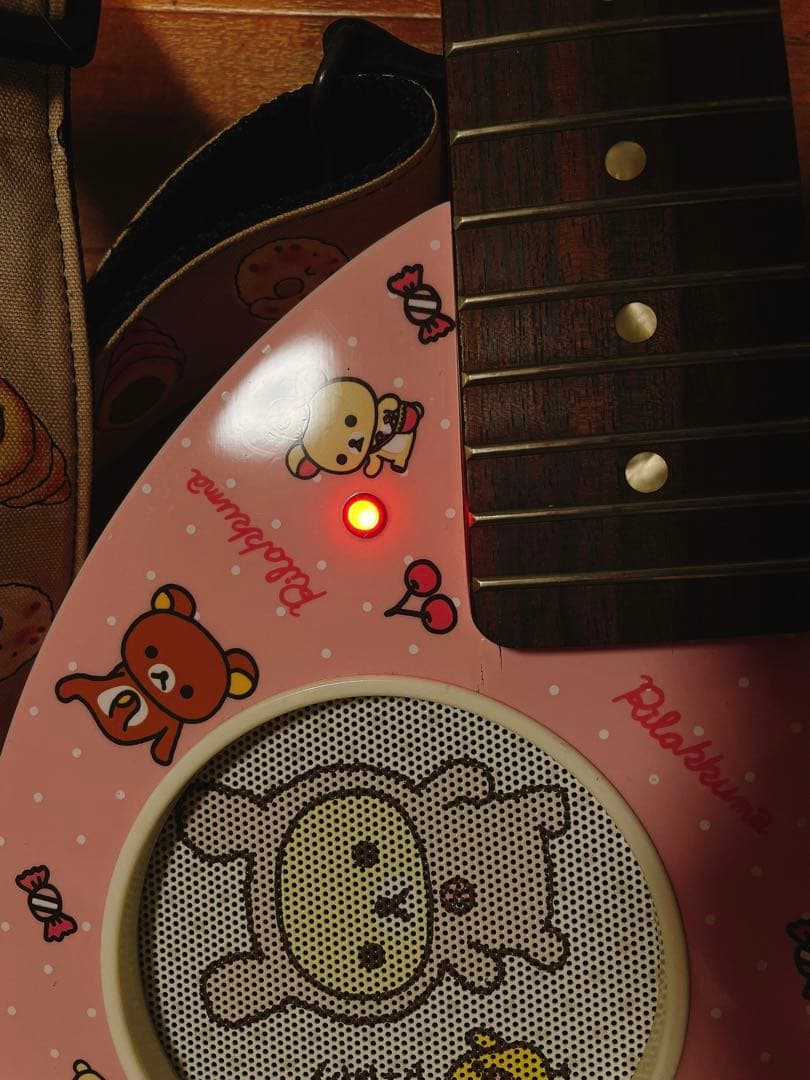 FERNANDES ZO-3 リラックマ コラボ ギター ピンク 動作確認済 - メルカリ