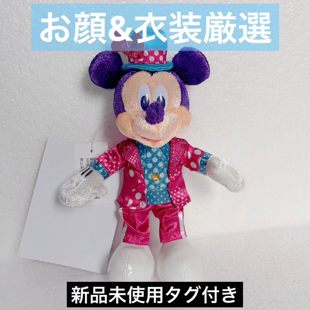お顔&衣装厳選】ミニーのファンダーランドぬいぐるみバッジ(ミッキー