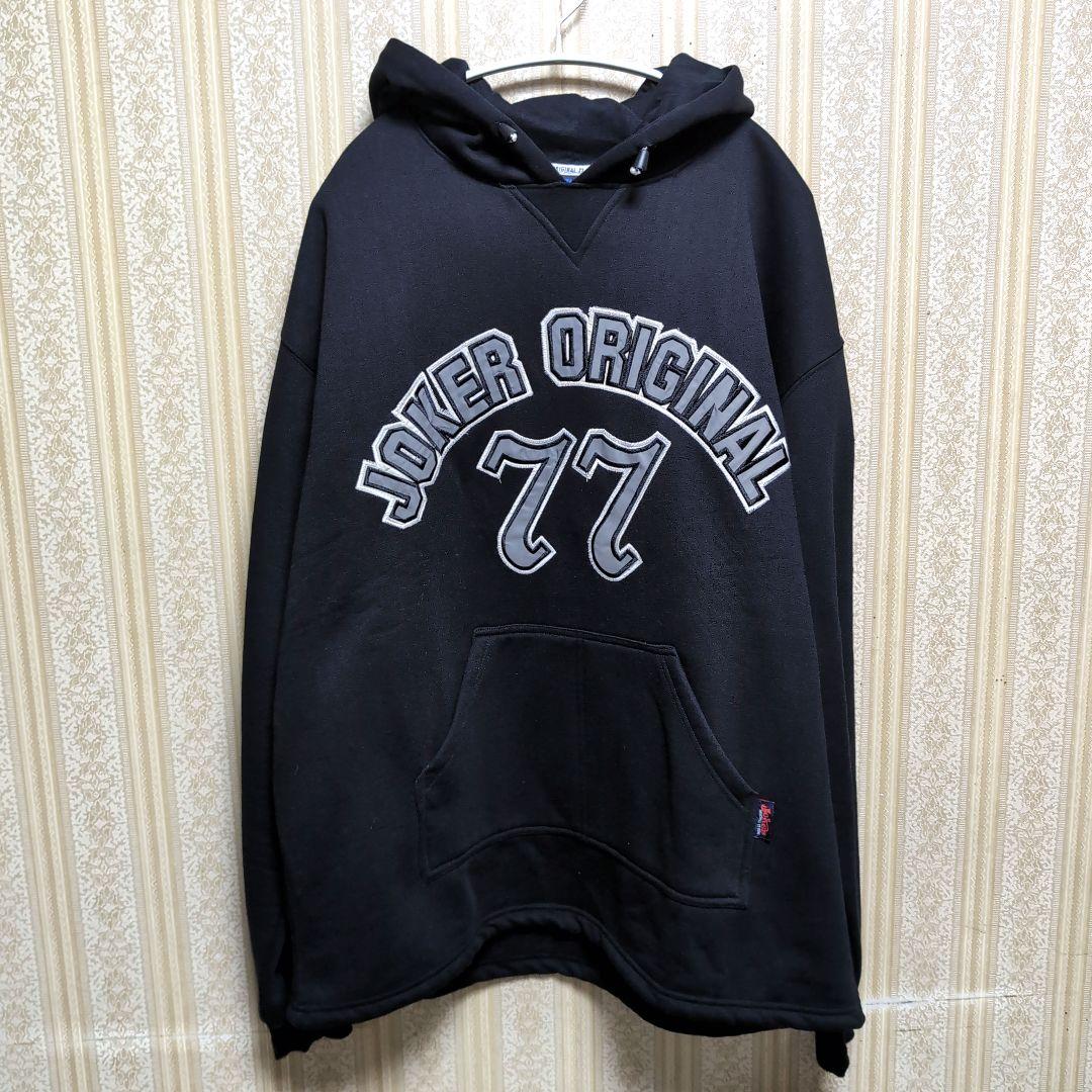 美品 Joker brand ジョーカーブランド 刺繍パーカー B系 だぼだぼ