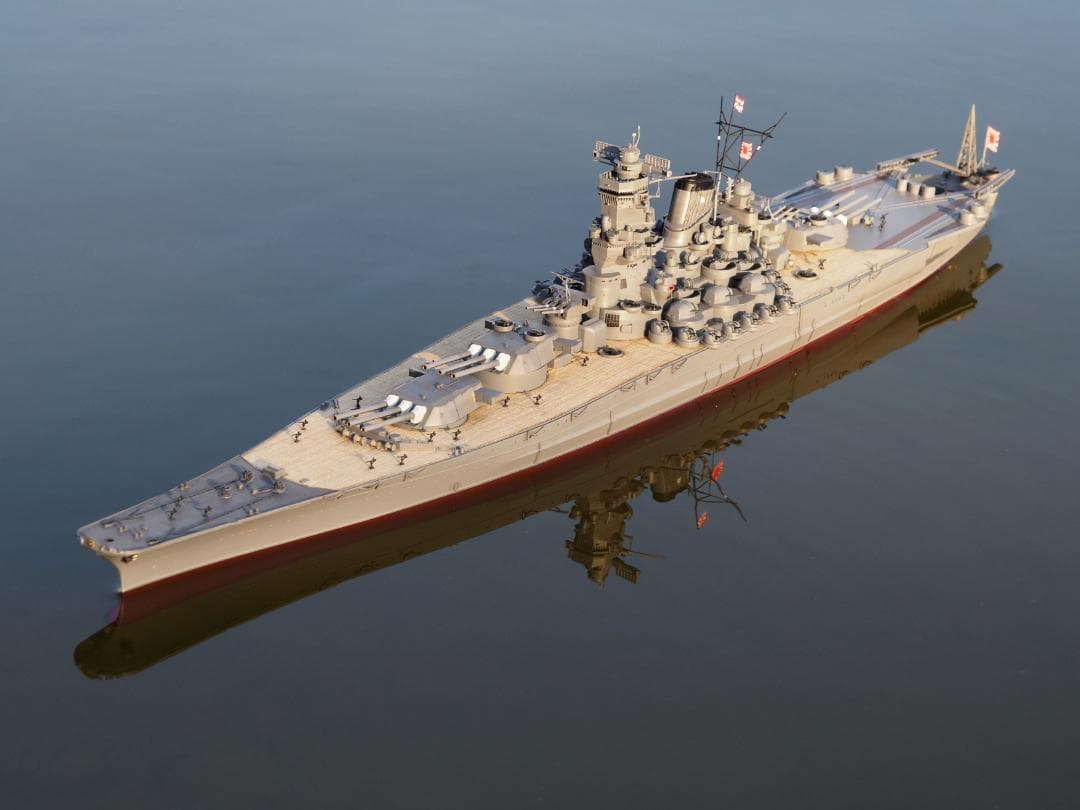 戦艦大和 ラジコン 完成品セット ① - メルカリ