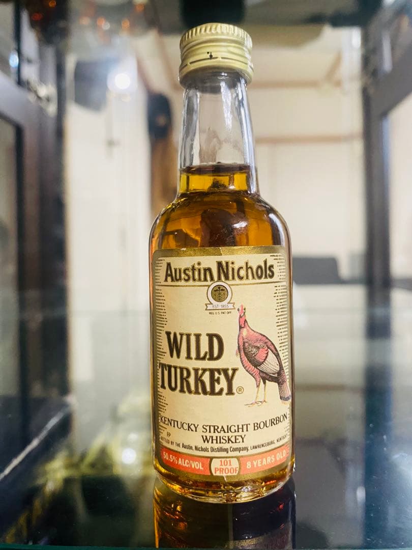 WILD TURKEY 8年ミニボトル - メルカリ
