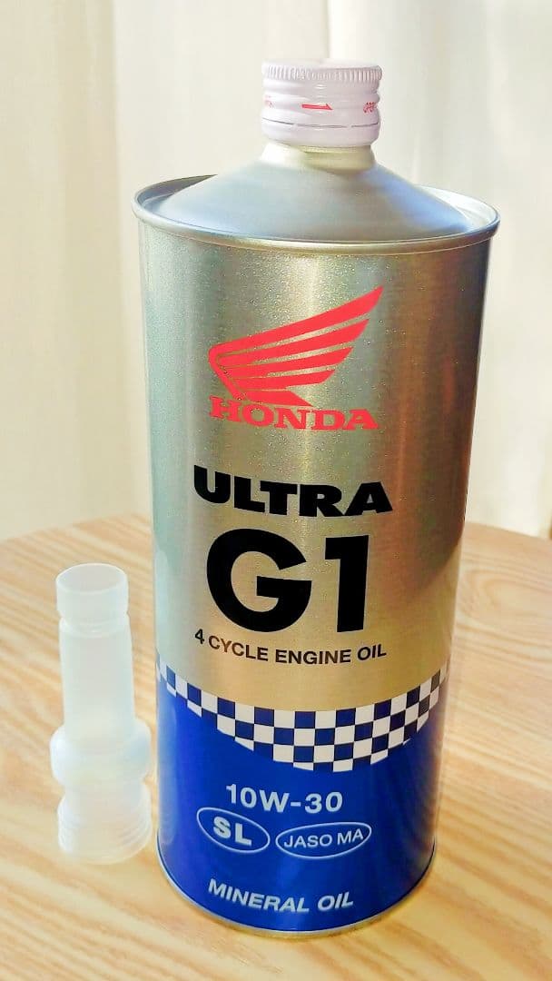 ４サイクルエンジンオイル　14本　HONDA　ULTRA　G1　10W-30 ホンダ ULTRA/ウルトラ G1 鉱物油 10W-30 SL 20L バイク用 4