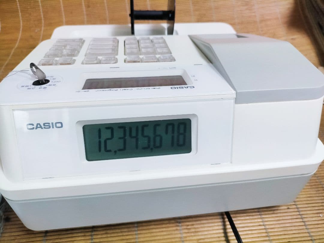 カシオレジスター SE-G1 中古品 人気機種感熱紙 送料無料 360078