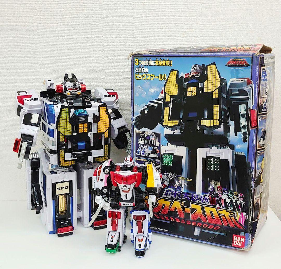 美品 特捜戦隊デカレンジャー DXデカベースロボ デカレンジャーロボ