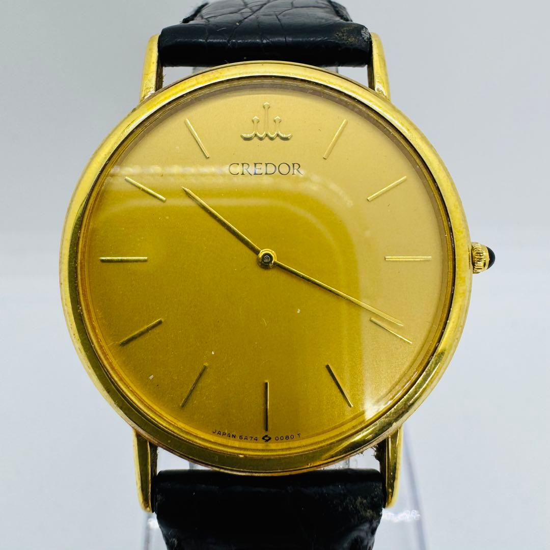 ✨SEIKO✨セイコー✨K18✨クォーツ✨5A74-0030✨ゴールド✨腕時計✨ 1993 Seiko Gold Toned Quartz Men's Wrist-Watch – Mecalco & Co.