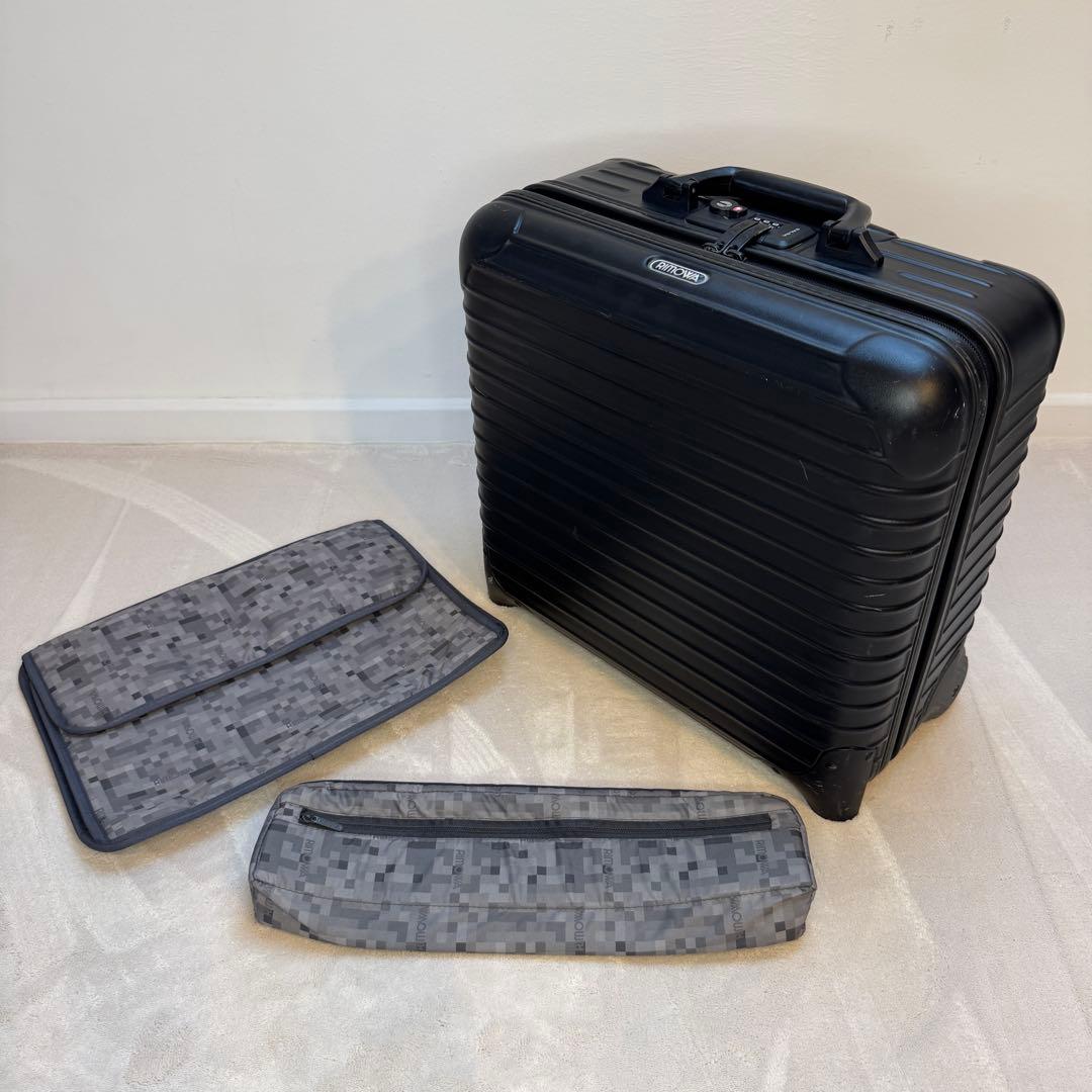 RIMOWA Salsa ビジネストロリー 23L マットブラック 機内持込可 - メルカリ