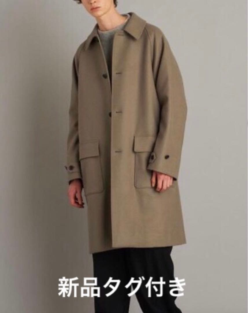 新品タグ付き Steven Alan フラットメルトン バルマカーンコート