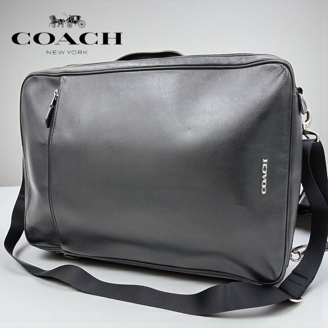 コーチ 3way レザー ビジネスバッグ ブリーフケース リュック C6877 Amazon.co.jp: [コーチ] ビジネスバッグ ブリーフケース バッグ レザー