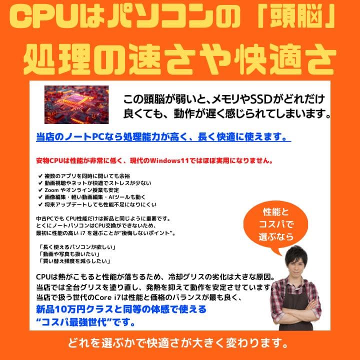 i7×8GB×新品SSD✨】NEC／豪華アプリ／すぐ使える✨N688 - メルカリ