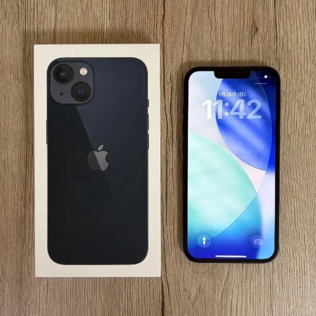 iPhone13 128GB バッテリー100% Apple認定整備 ケース付 Amazon | 【整備済み品】 Apple iPhone 13 128GB ミッドナイト SIM