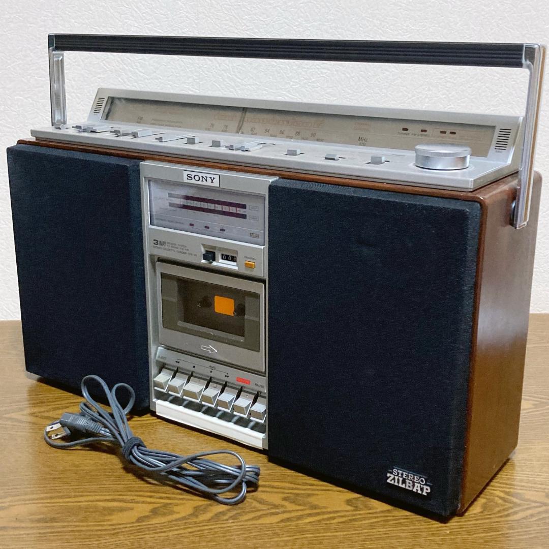 ソニー SONY ZILBA'P ジルバップ ラジカセ CFS-V8 - メルカリ