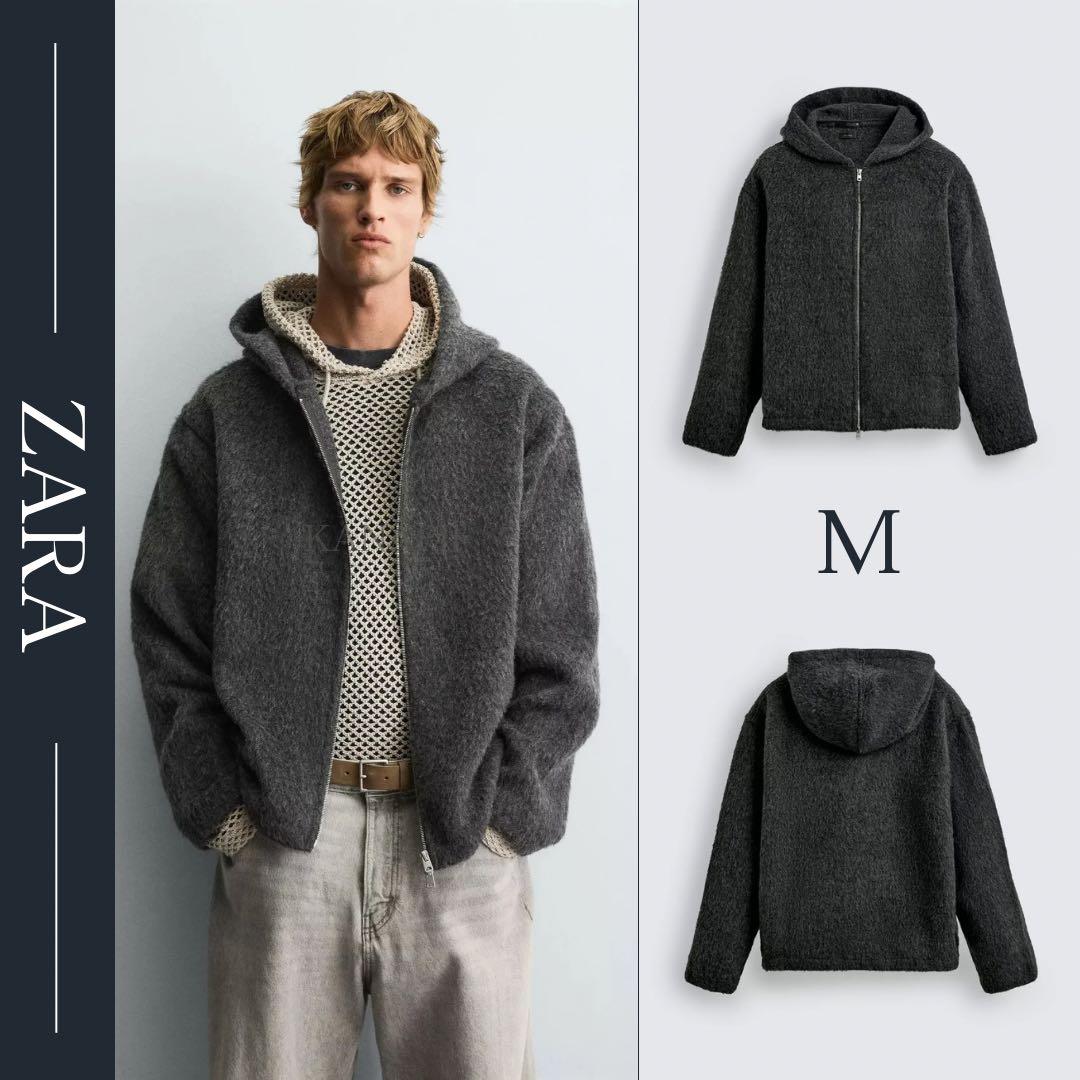 ZARA フェイクファー シャツジャケット M 新品 - メルカリ