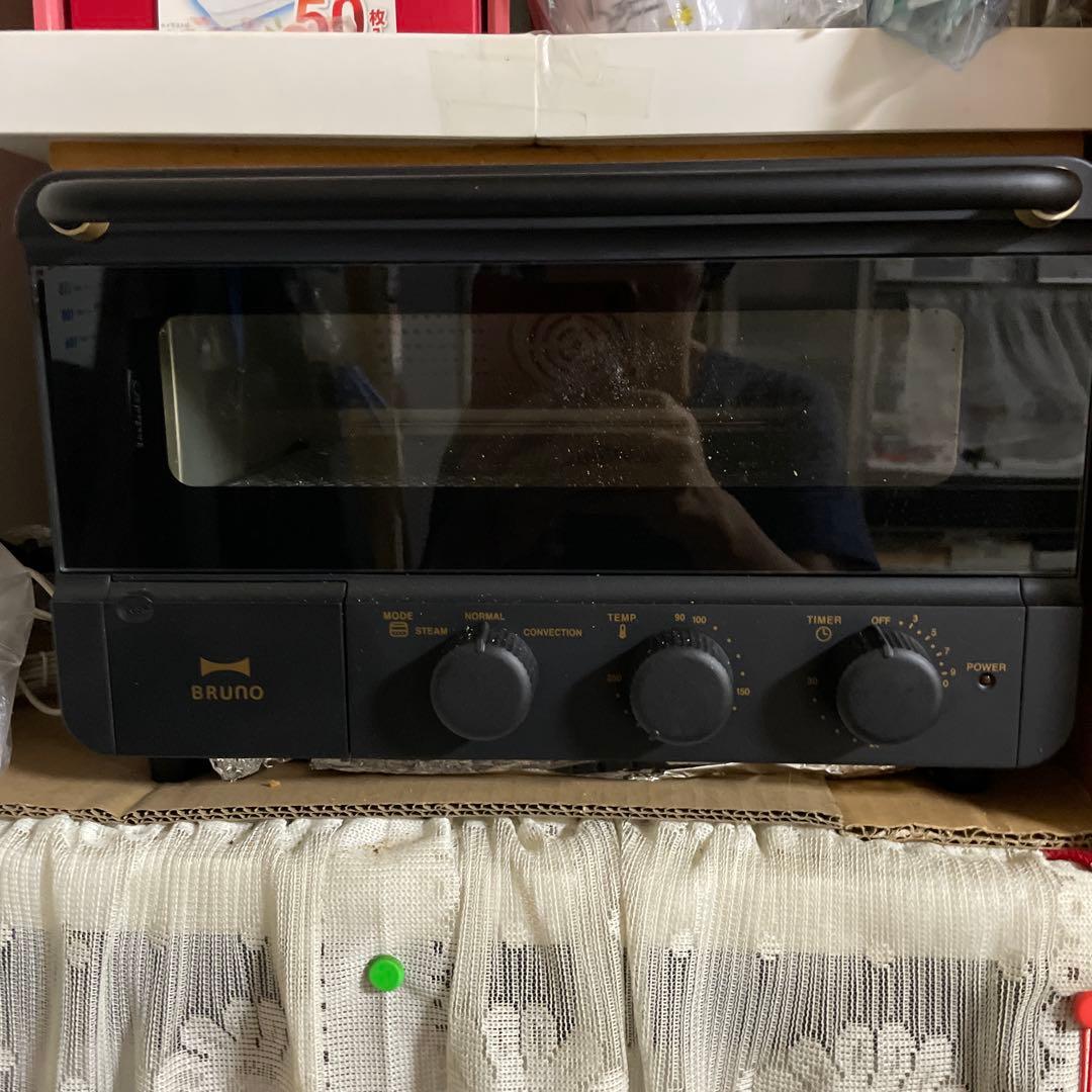 BRUNO ブルーノ オーブン トースター 黒 BOE067-BK 新品 BRUNO スチーム＆ベイク トースター｜BOE067-BK｜[通販]ケーズデンキ