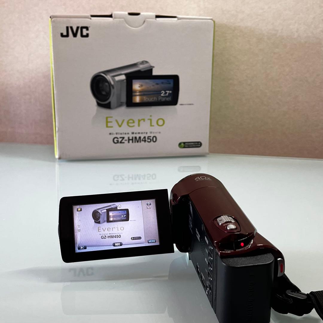 JVC Everio HD ビデオカメラ GZ-HM450 - メルカリ