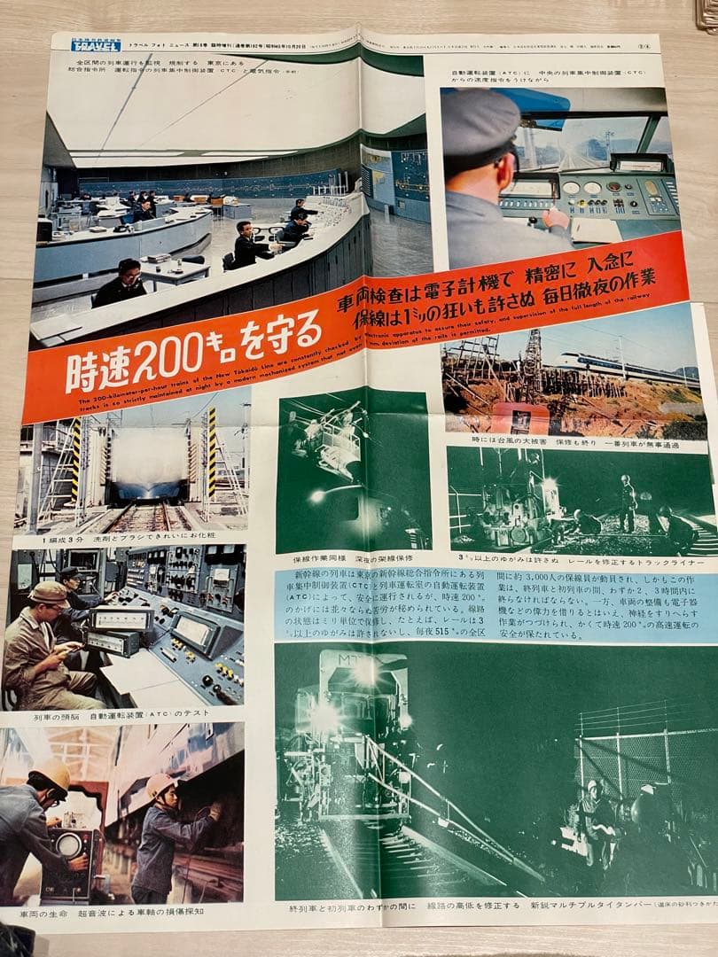 国鉄編集 トラベルフォトニュース 昭和38年1月〜41年1月 東海道新幹線