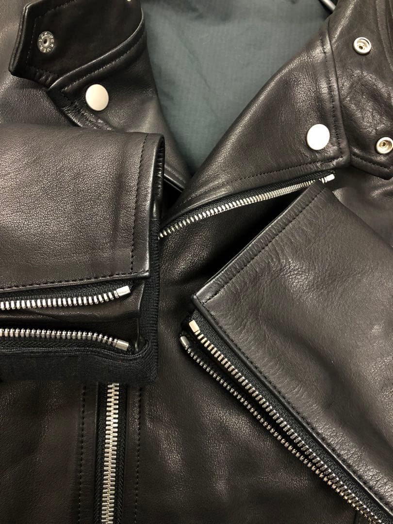nonnative BIKER BLOUSON COW LEATHER