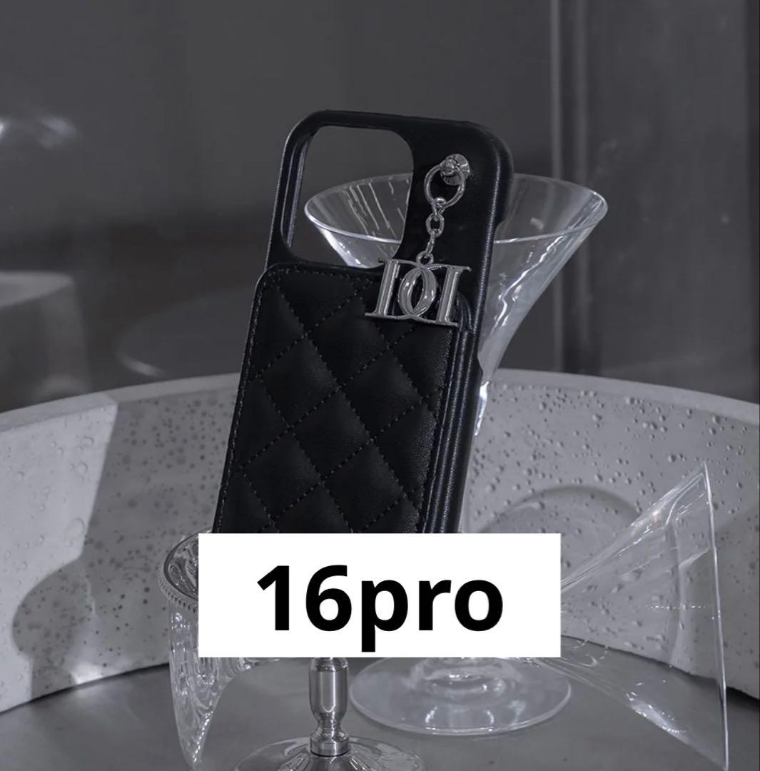 Darich キルティングミラーDDチャームiPhoneケース 16pro キルティングミラーDDチャームiPhoneケース（スマホケース/カバー