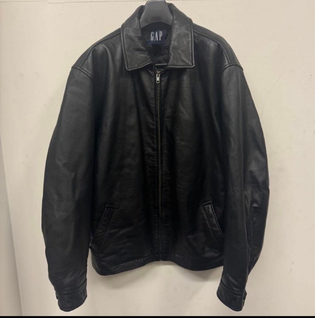 オールドギャップ　レザージャケット　old gap 中古・古着通販】OLD GAP (オールドギャップ) レザージャケット ジップ