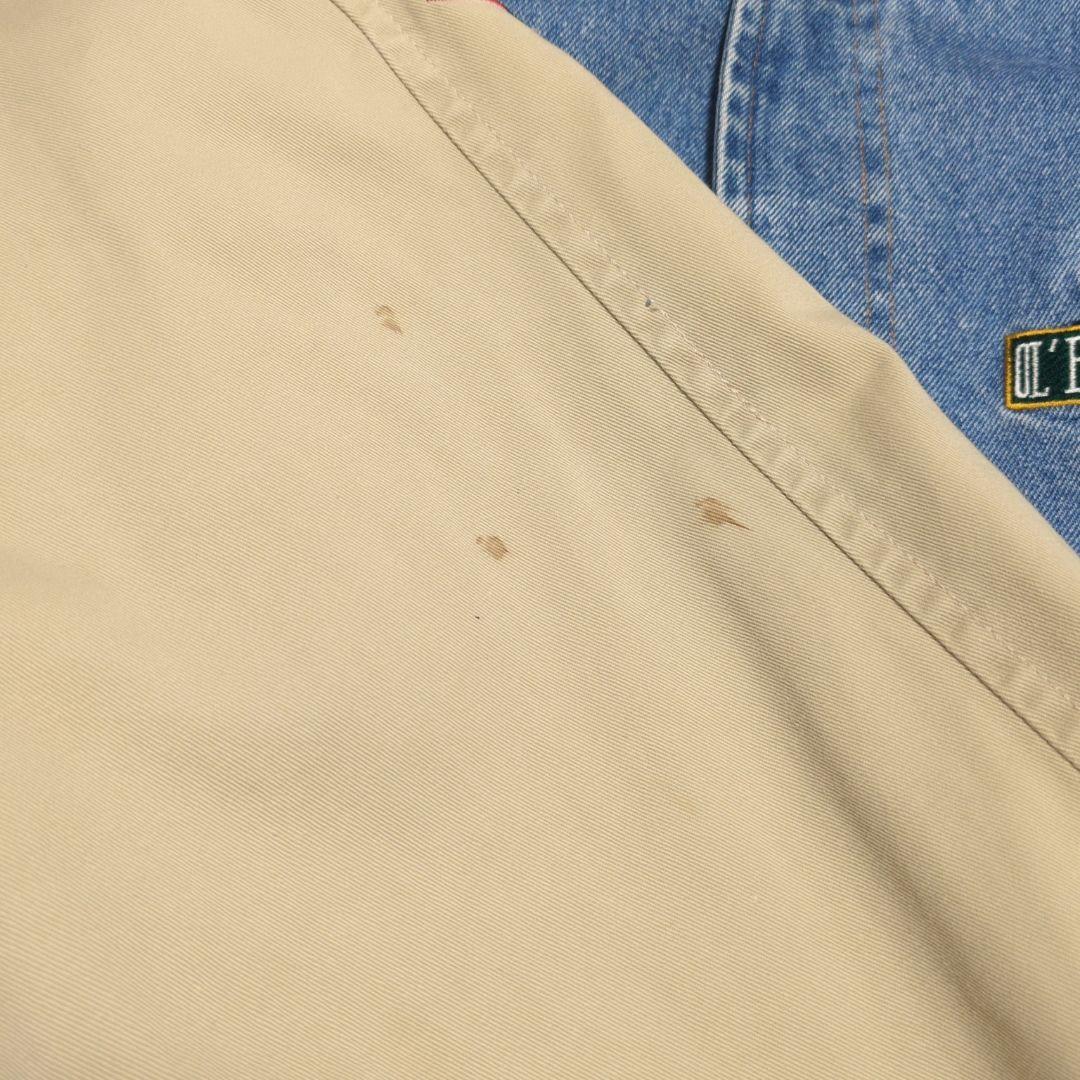 ✰ 古着 くまのプーさん スタジャン デニムジャケット 中綿 アウター